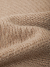 Load image into Gallery viewer, Colette Cashmere Boxy Tee Camel
