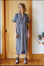 Load image into Gallery viewer, Emerson Fry Caftan - Ink Organic