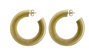 Irene Hoops Gold Plated