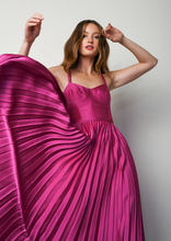 Load image into Gallery viewer, Linney Dress Fuchsia