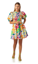 Load image into Gallery viewer, Lizzy Dress Patchwork Poppy