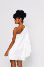 Load image into Gallery viewer, Kai Dress White Satin