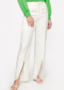 Amelie Twill Pant White