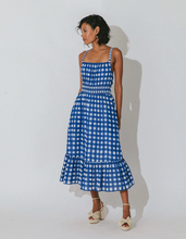 Load image into Gallery viewer, Patrice Midi Dress Gingham