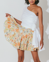 Load image into Gallery viewer, Nora Mini Skirt Retro Floral