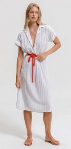 Dream Dress Striped Cotton
