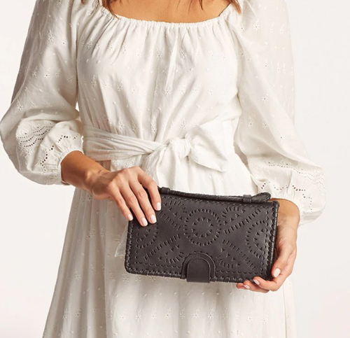 Mexicana Clutch Black