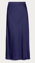 Load image into Gallery viewer, Mabel Bias Skirt Navy