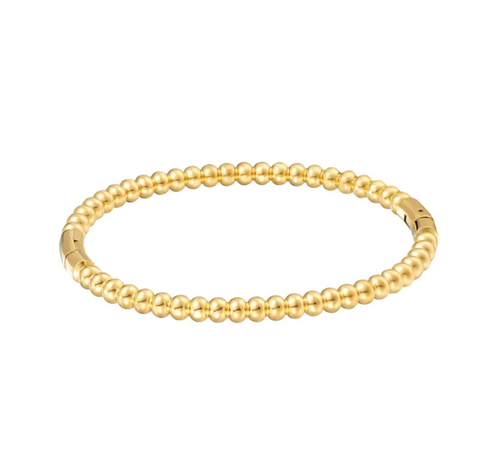 Circles On Repeat Bracelet Gold