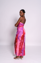 Load image into Gallery viewer, Luxe Gown Pink Swirl Brushstroke