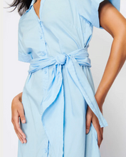 Load image into Gallery viewer, Nida Wrapped Button Up Dress Shirting