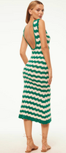Load image into Gallery viewer, Rosalba Dress Emerald Stripe